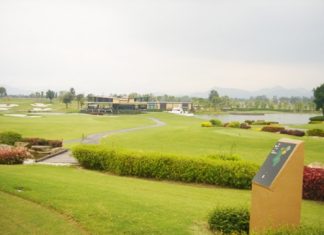 The beautiful Rancho Charnvee golf course.